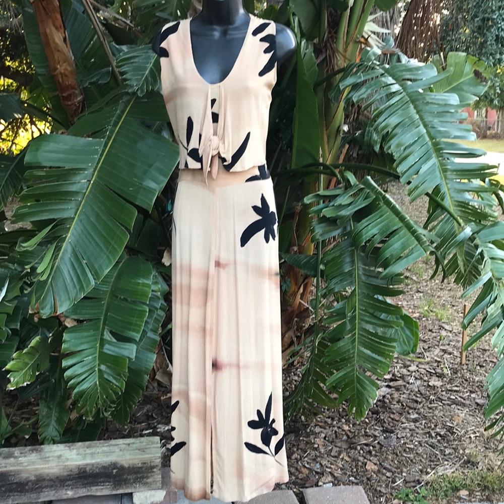 Meeka Two piece batik Dress and jacket